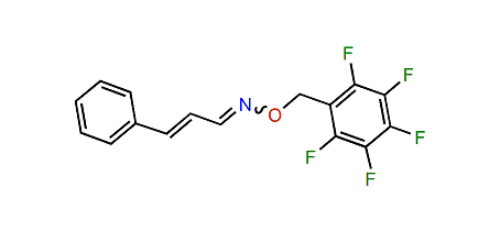 Cinnamic aldehyde o-(2,3,4,5,6-pentafluorobenzyl)-oxime